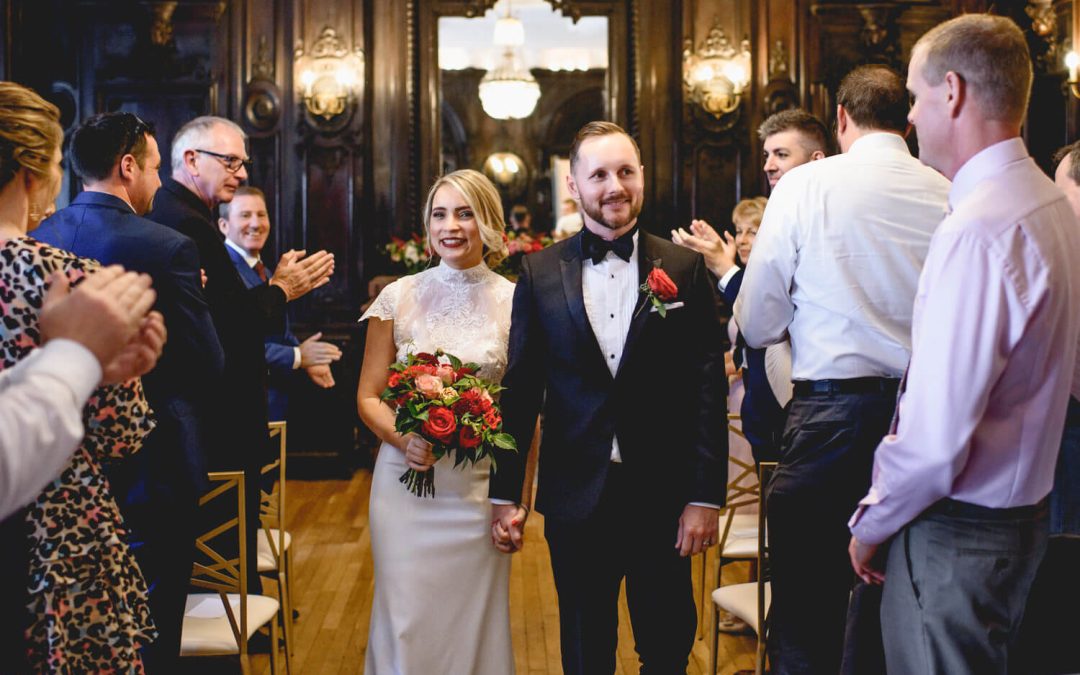 Real Wedding: A Black Tie Wedding At Dartmouth House, London