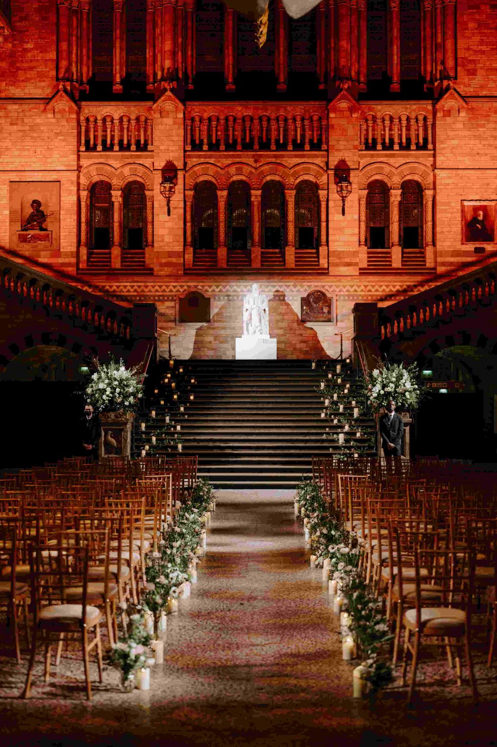 London Wedding Planner Natural History Museum Aisle