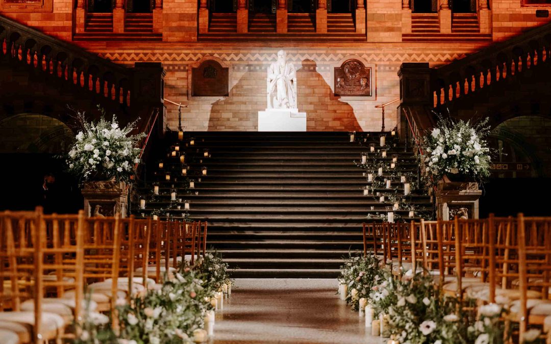 Real Wedding: Natural History Museum, London