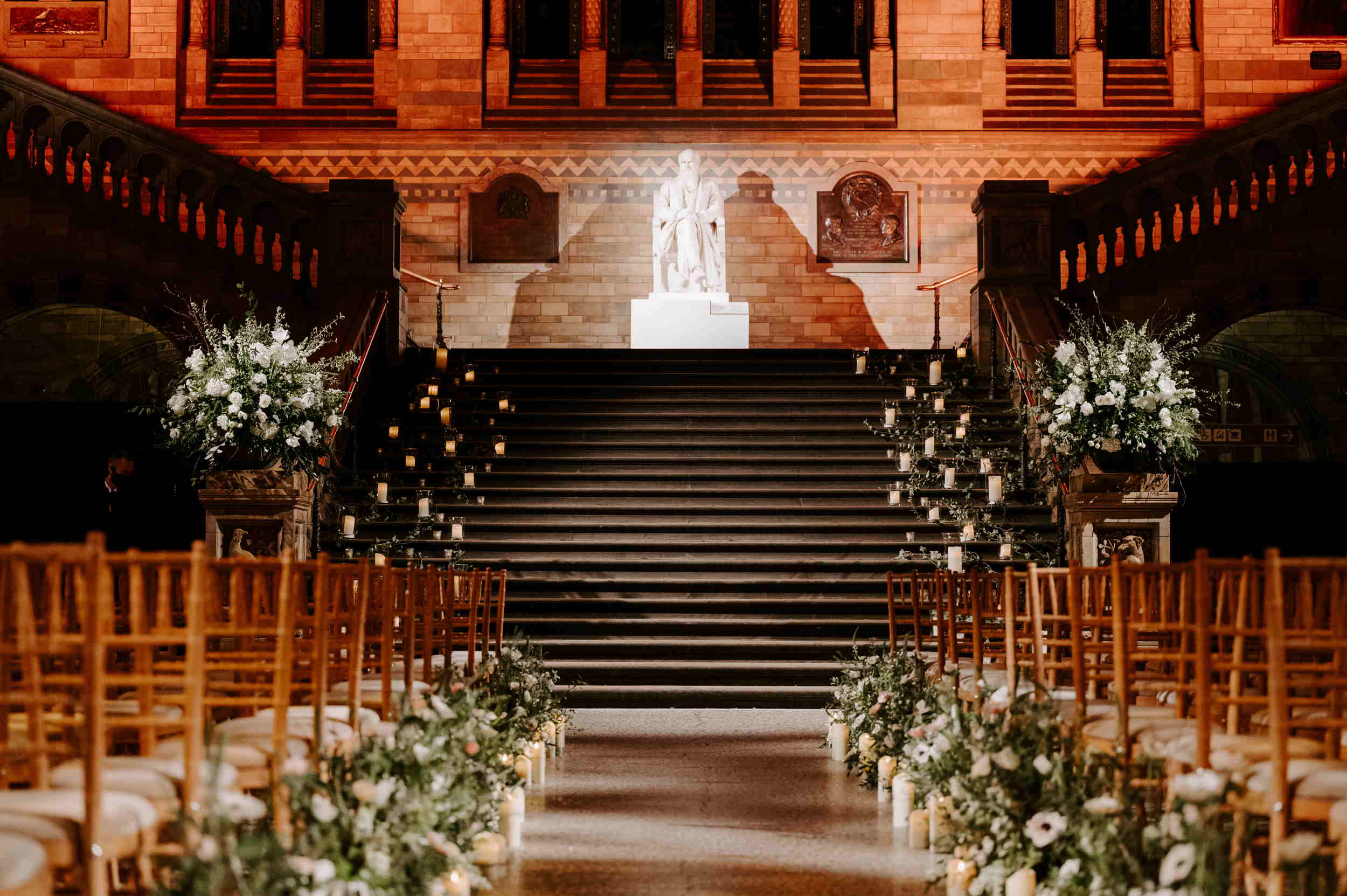 London Wedding Planner Natural History Museum Ceremony Decor