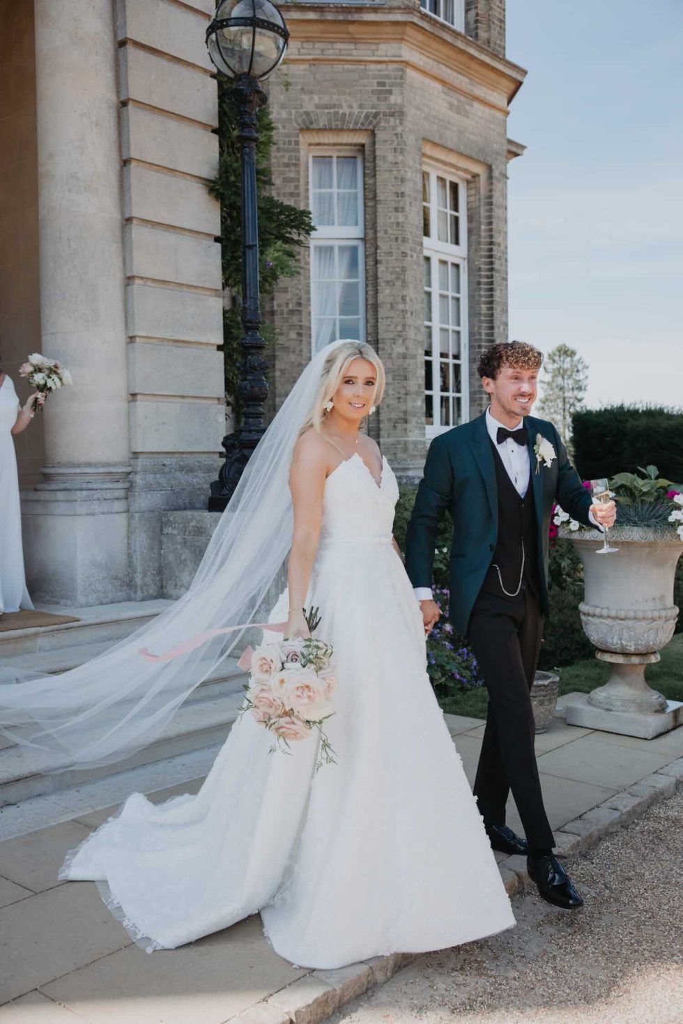 Hedsor House wedding planner bride groom portrait 2