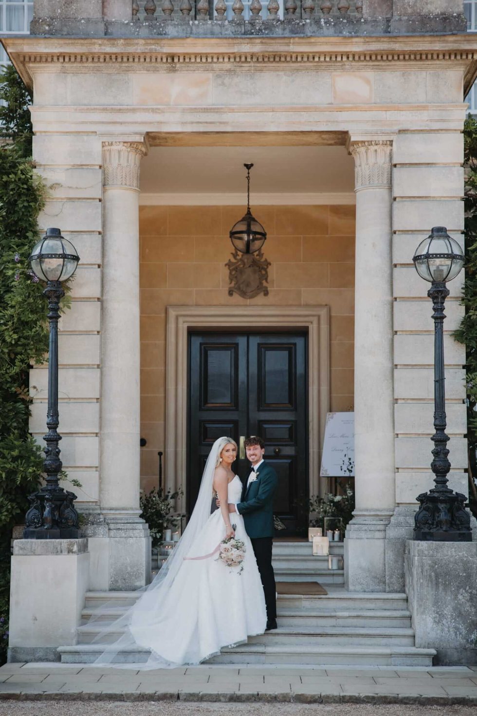 Hedsor House wedding planner bride groom portrait 3