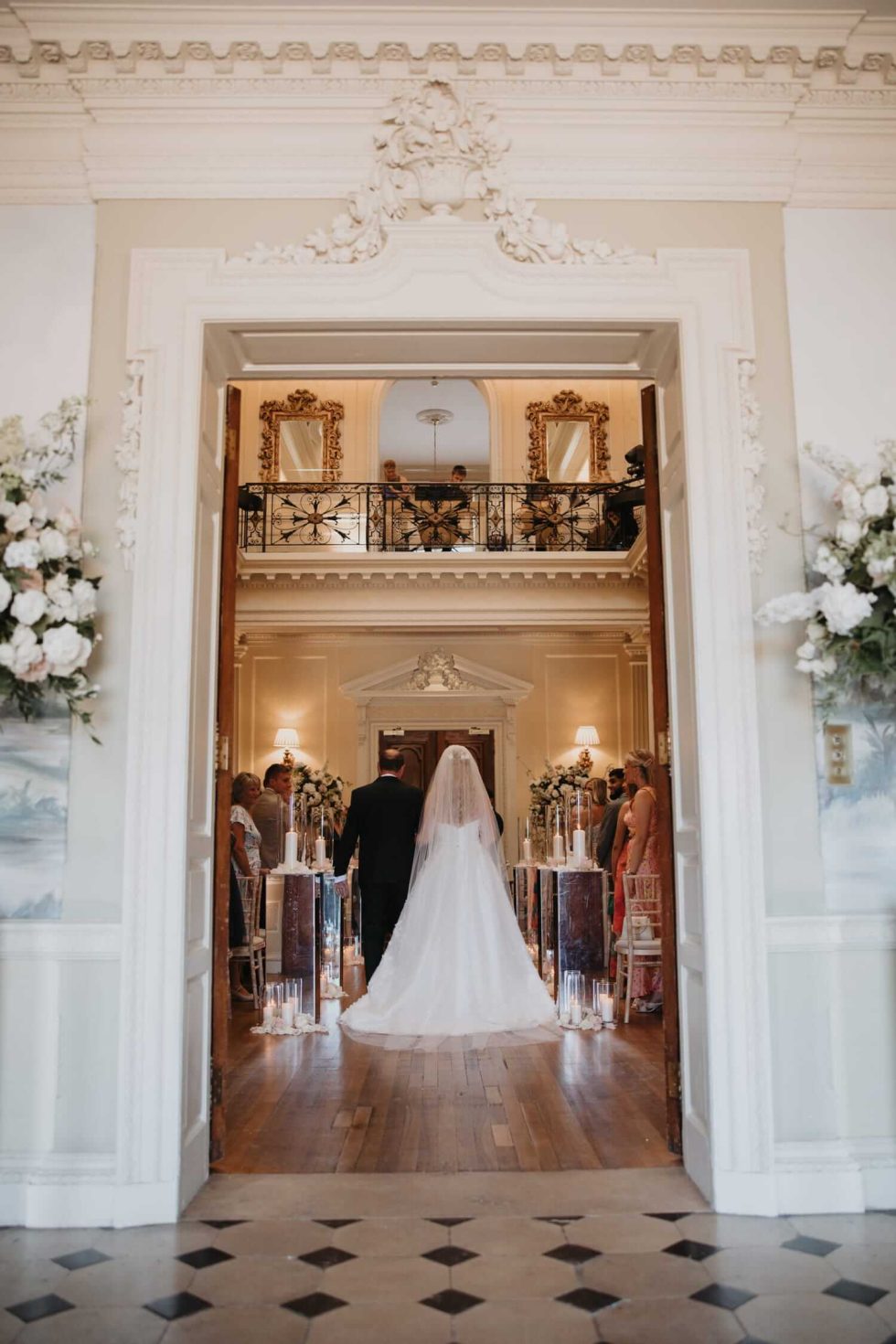 Hedsor House wedding planner ceremony entrance