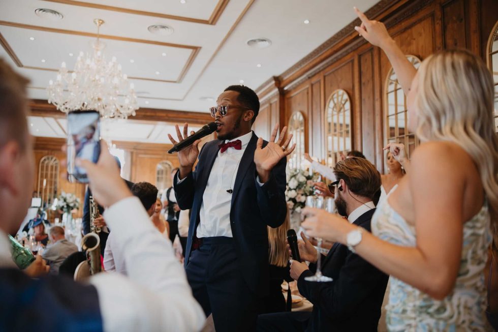 Hedsor House wedding planner The Function Band singer