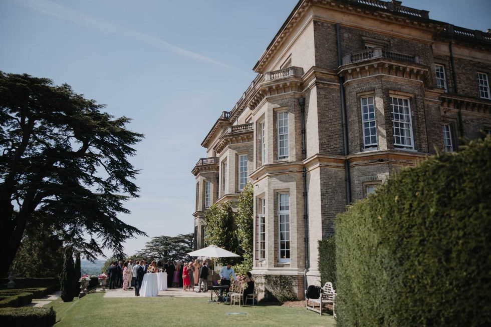 Hedsor House wedding planner drinks reception