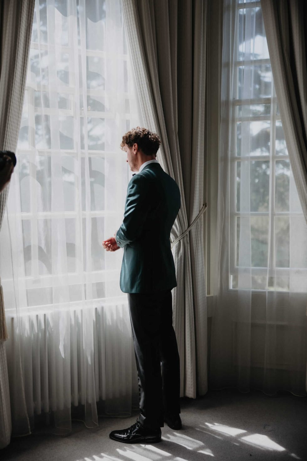 Hedsor House wedding planner groom