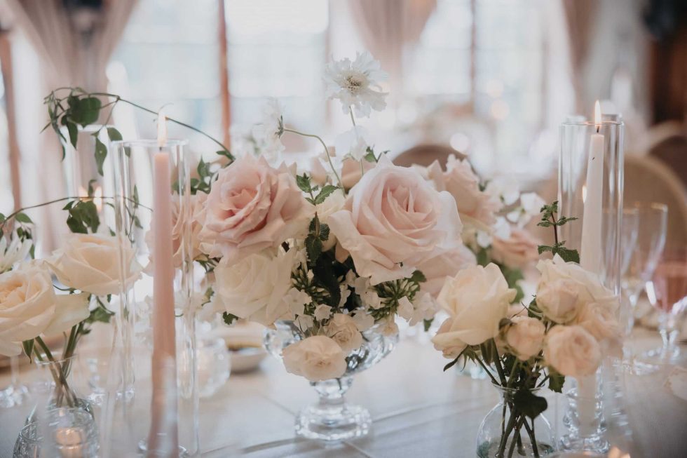Hedsor House wedding planner table centre