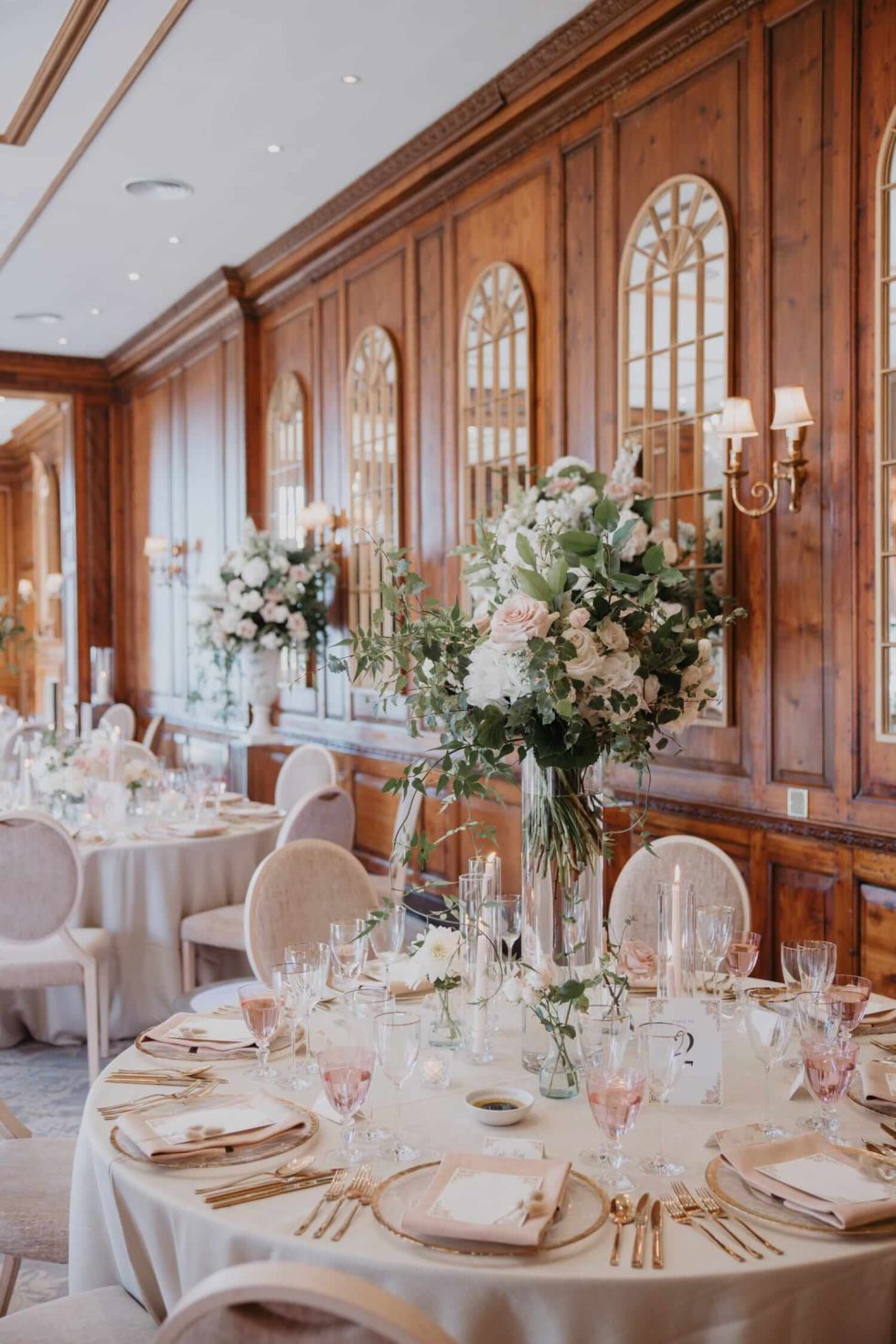 Hedsor House wedding planner Tables