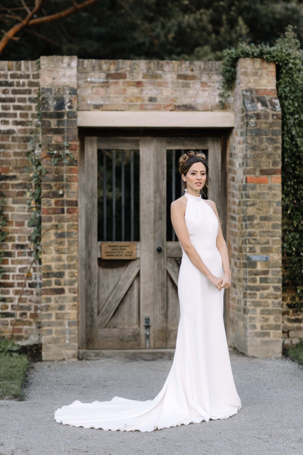 London Wedding Planner Fulham Palace Bride Portrait