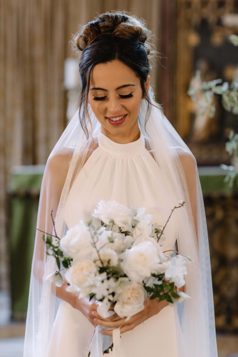 London Wedding Planner Fulham Palace Bride and Bouquet