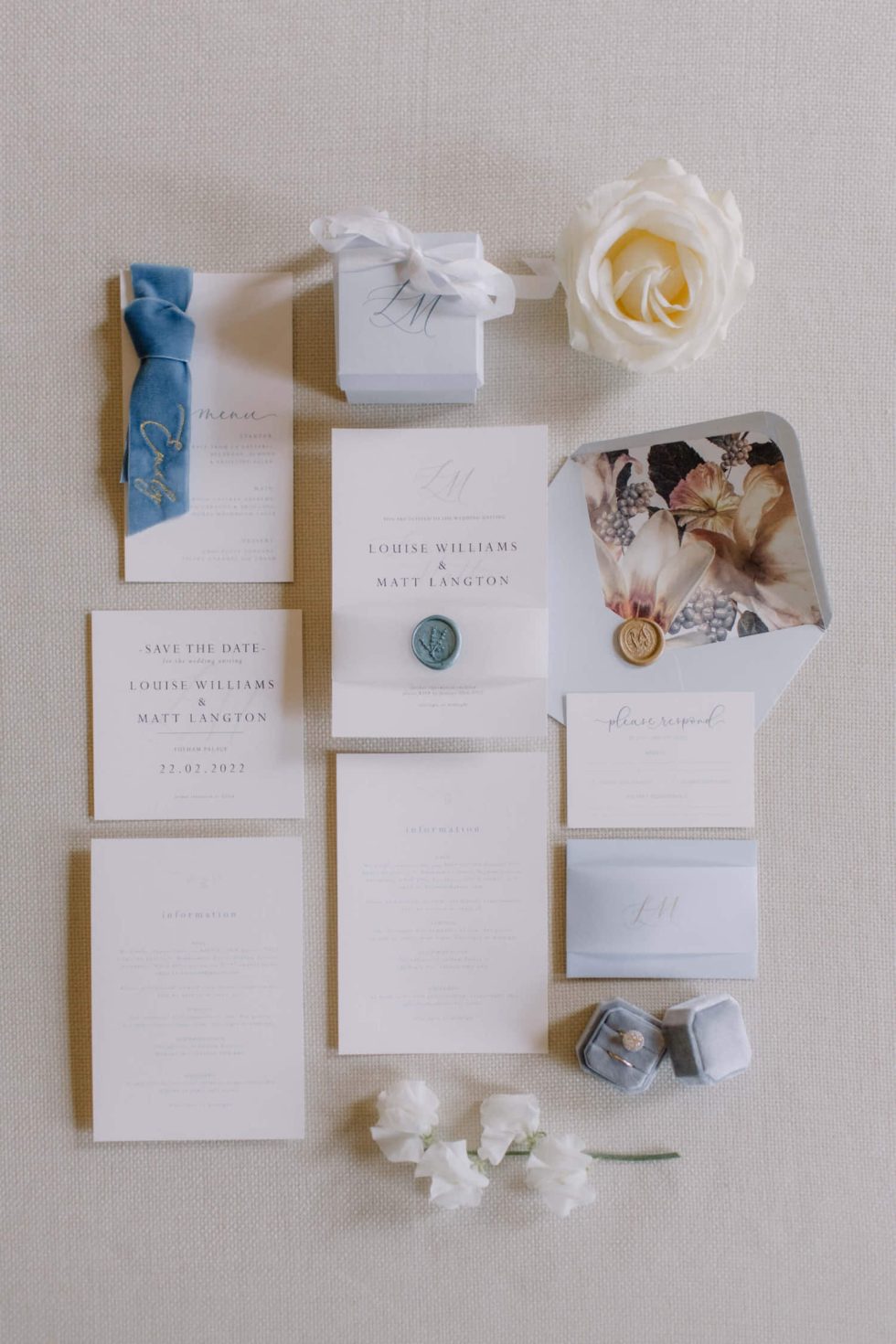 London Wedding Planner Fulham Palace Stationery