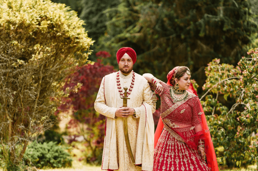 Hampshire Marquee Wedding Planner Bride and Groom