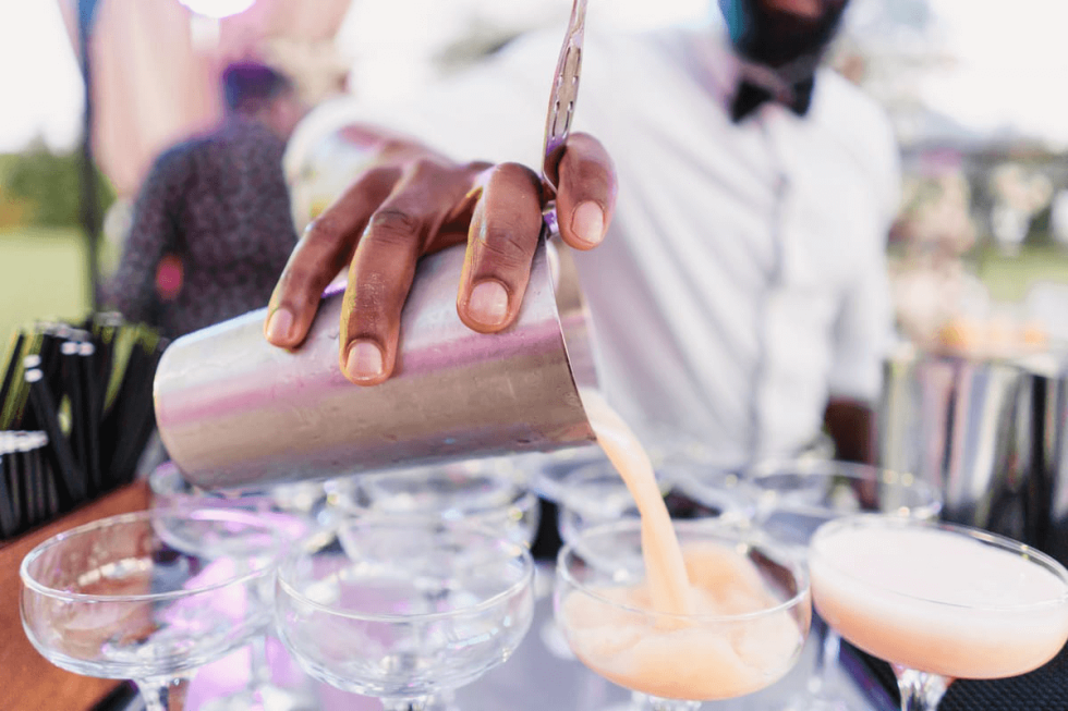 Hampshire Marquee Wedding Planner Cocktails
