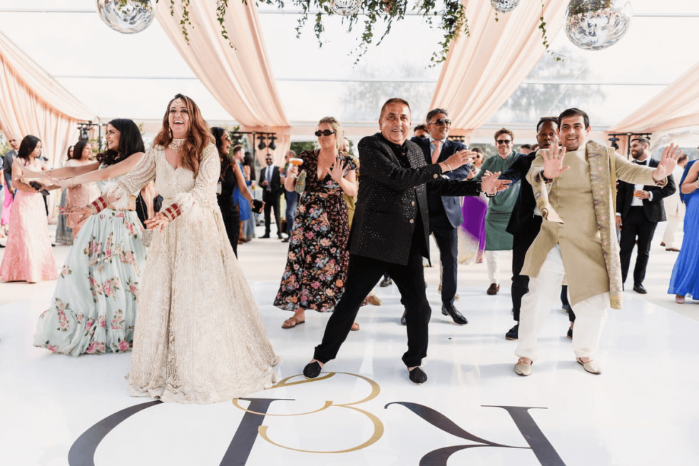 Hampshire Marquee Wedding Planner Family Dance