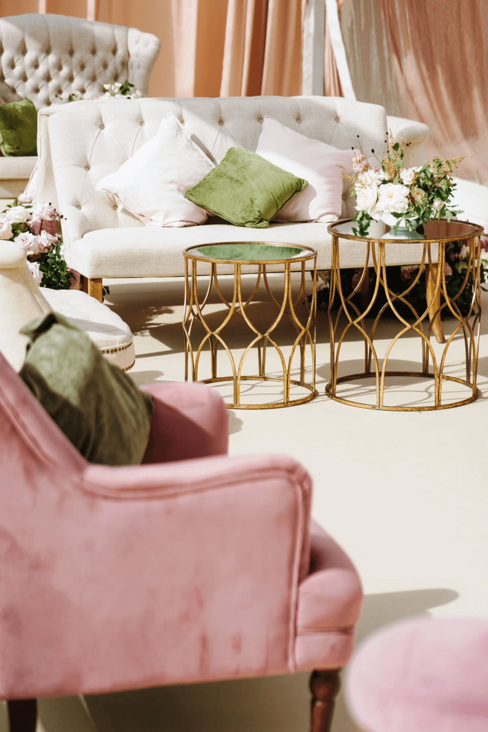 Hampshire Marquee Wedding Planner Lounge Furniture